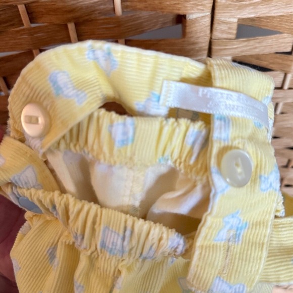 Peter Rabbit & Friends Baby 6 Months Overall Yellow / Baby Blue Duck Overalls - Picture 11 of 14